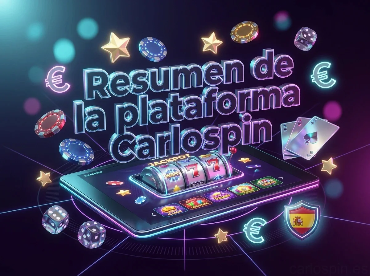 Resumen de la plataforma Carlospin